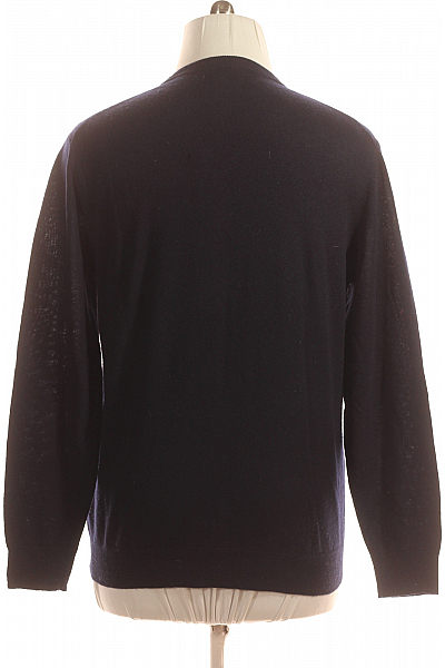 Pánský Svetr Vlněný Modrý GANT Vel. XL