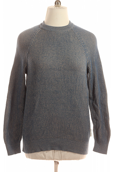 Pánský Pulovr Modrý Marc O´Polo Vel. L