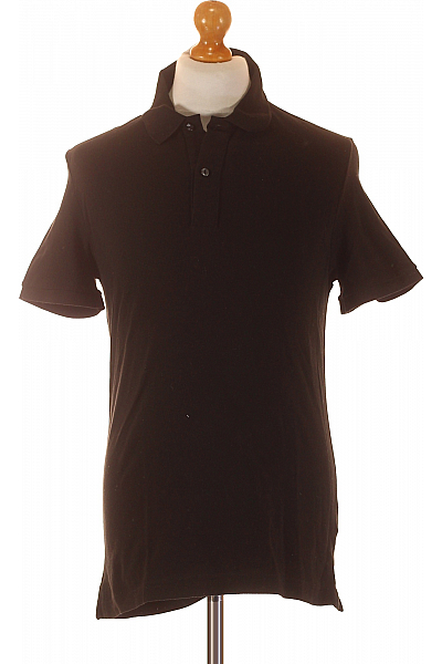 LACOSTE Pánské Tričko Černé Vel. XL