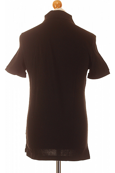 LACOSTE Pánské Tričko Černé Vel. XL