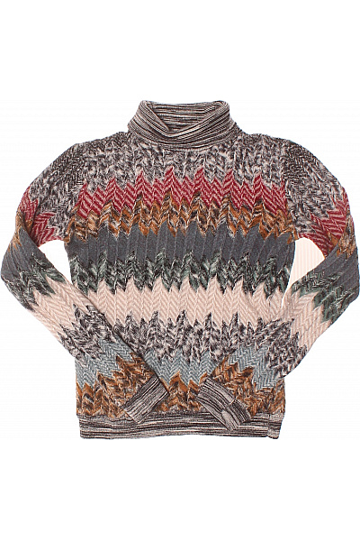 MISSONI Dámský Svetr Vlněný Barevný Vel. 38