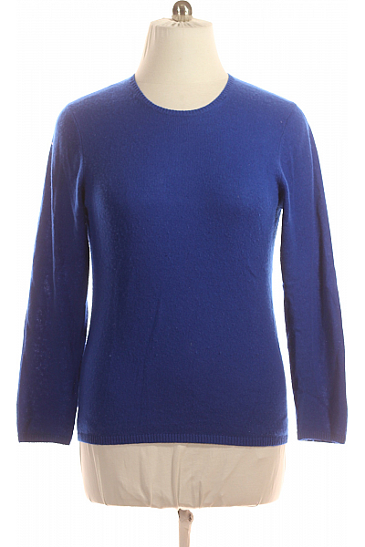 Pletená Halenka Kašmírová Modrá