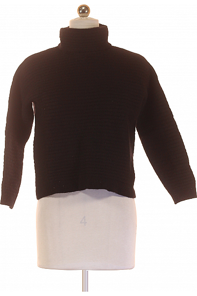 Dámský Svetr Vlněný Černý Vel. S