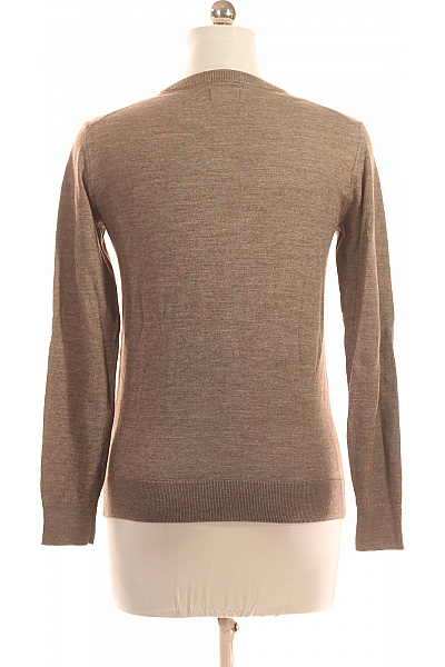 DSTREZZED Dámský Svetr Vlněný Hnědý Vel. M
