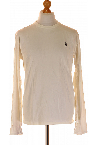 Pánské Tričko Bílé U.S.POLO ASSN. Vel. L