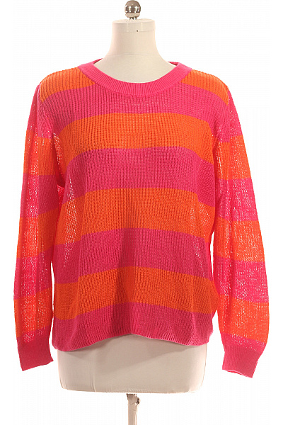 Oui Dámský Pulovr Vlněný Barevný Vel. 42