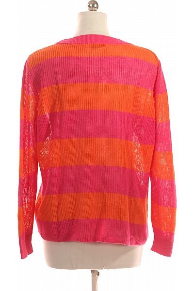 Oui Dámský Pulovr Vlněný Barevný Vel. 42