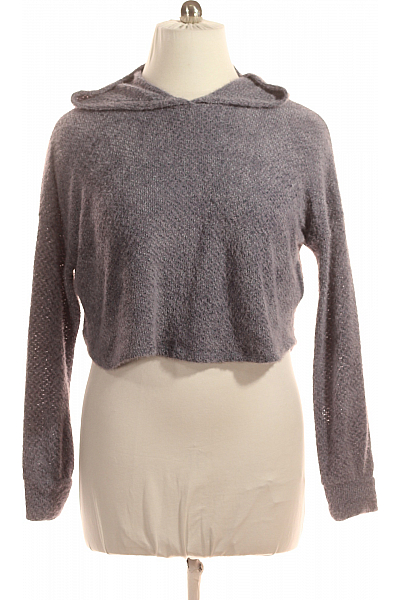 Dámský Pulovr Šedý Hollister Vel. XL