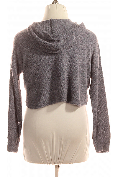 Dámský Pulovr Šedý Hollister Vel. XL