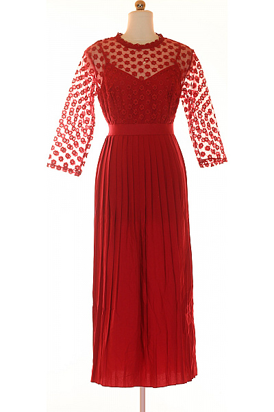 Little Mistress Šaty Vínová Vel. 42