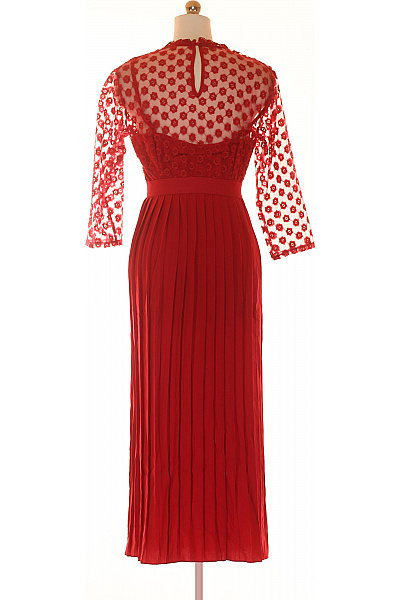 Little Mistress Šaty Vínová Vel. 42