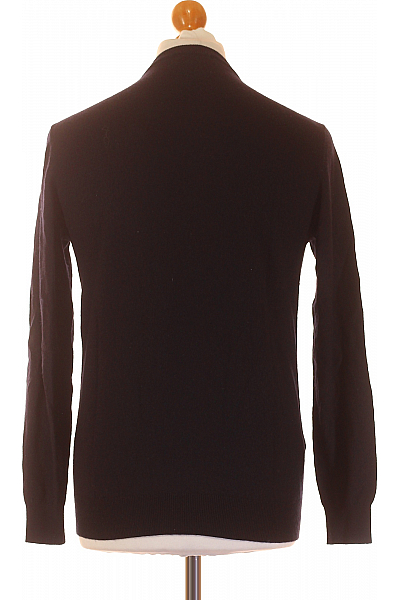 VERSACE Pánský Pulovr Vlněný Modrý Vel. M