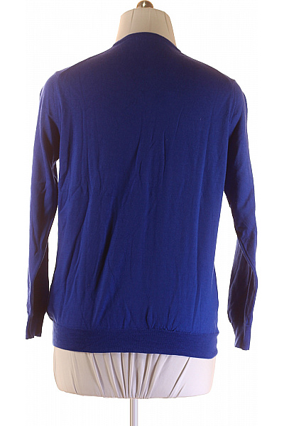 Dámský Svetr Vlněný Modrý Abacus