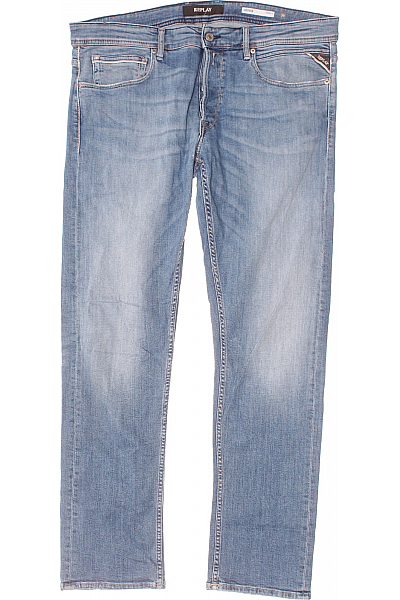 Pánské Rovné Džíny Modré REPLAY Vel. 36