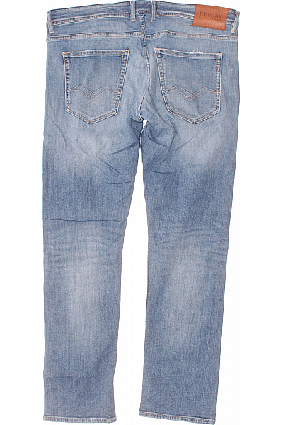 Pánské Rovné Džíny Modré REPLAY Vel. 36