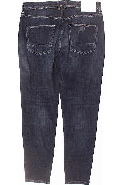 Pánské Rovné Džíny Modré GOLDGARN Second hand Vel. 33/32