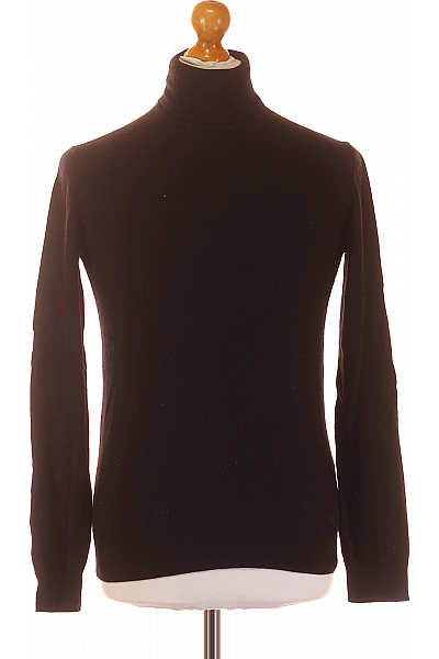 Pánský Rolák Vlněný Černý Hugo Boss Second Hand Vel. L