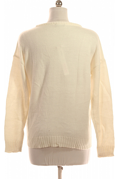 Terranova Dámský Svetr Bílý Vel. M