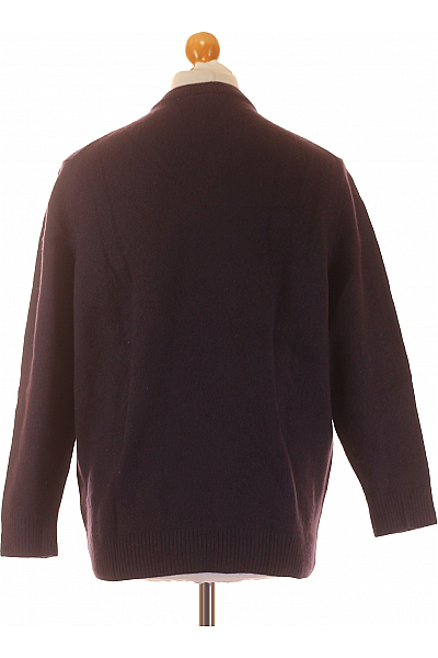 Pánský Pulovr Vlněný Modrý LACOSTE Second hand