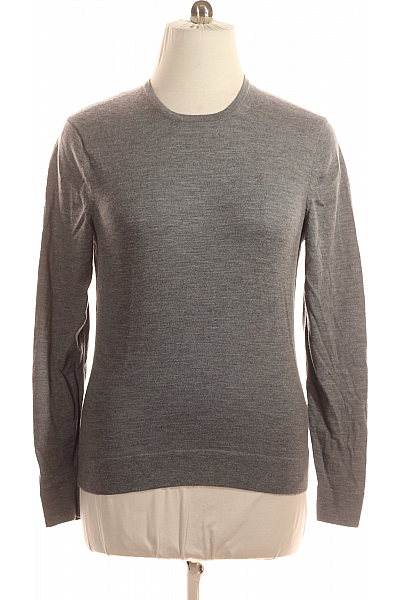 Calvin Klein Pánský Svetr Vlněný Šedý Vel. XL