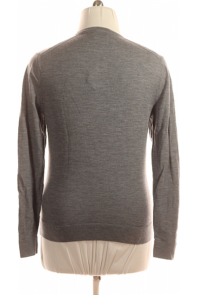 Calvin Klein Pánský Svetr Vlněný Šedý Vel. XL