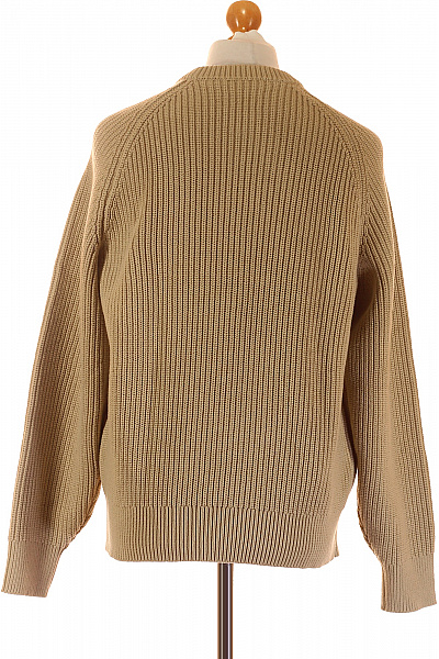 Pánský Pulovr Béžový Second hand Vel. M