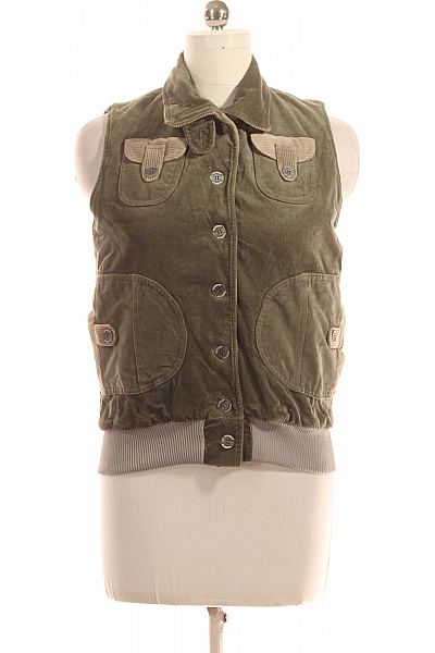 Kratká Dámská Vesta Khaká