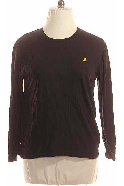 BRAVE SOUL Jednoduché Pánské Tričko Černé Vel. L