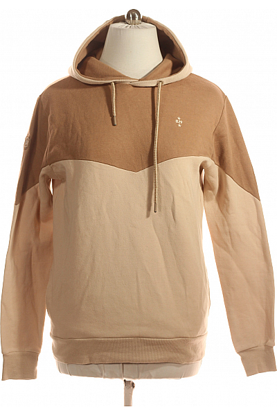 Eight2Nine Pánská Mikina Béžová Vel. XL