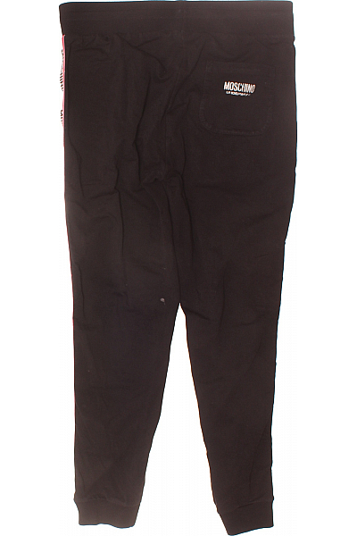 Pánské Tepláky Černé MOSCHINO Second hand Vel.  M