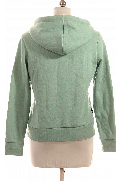 Dámská Mikina Bez Zapínání Zelená SUPERDRY