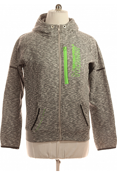 Sportovní Pánská Mikina Šedá Geographical Norway Vel. XL