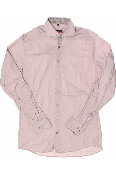 Pánská Košile Šedá ETERNA Second hand Vel. 40