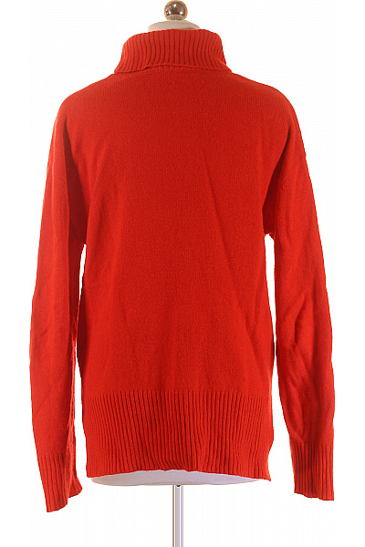 Dámský Svetr Vlněný Červený Vel. 36