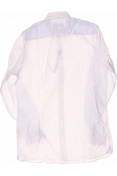 Vzorovaná Pánská Košile Bílá HACKETT Second hand Vel. S