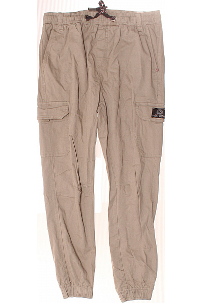 Pánské Kalhoty Zelené Vel. 32