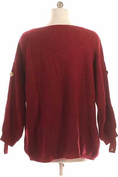 Dámský Svetr Vínový Vel. S/M
