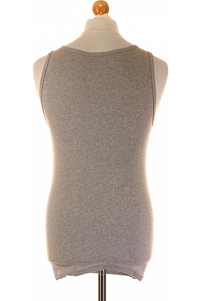 Jednoduché Pánské Tričko Šedé