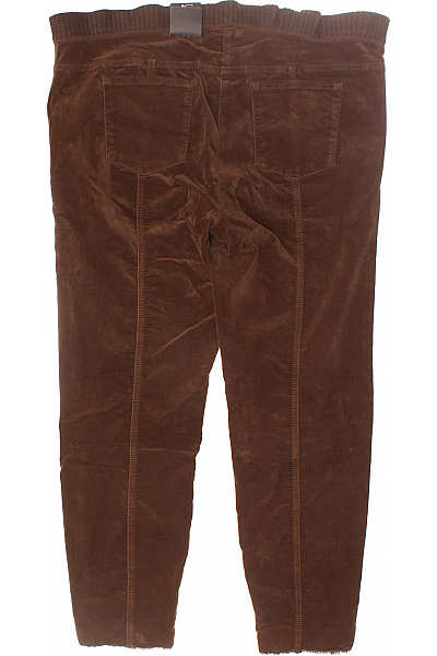 Dámské Kalhoty Hnědé LUISA CERANO Vel. 46