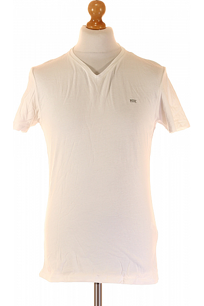 Jednoduché Pánské Tričko Bílé DIESEL Second Hand Vel. M