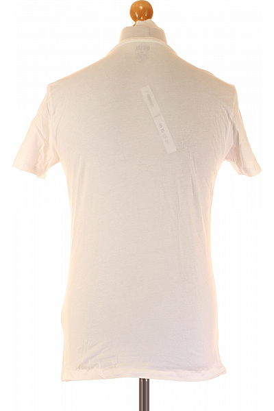 Jednoduché Pánské Tričko Bílé DIESEL Second hand Vel. M