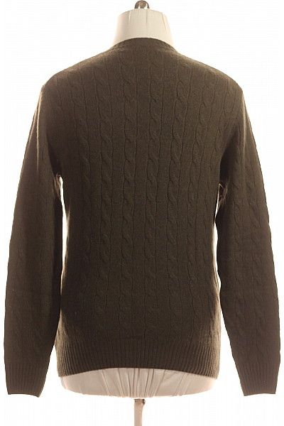 Pánský Svetr Kašmírový Khaký