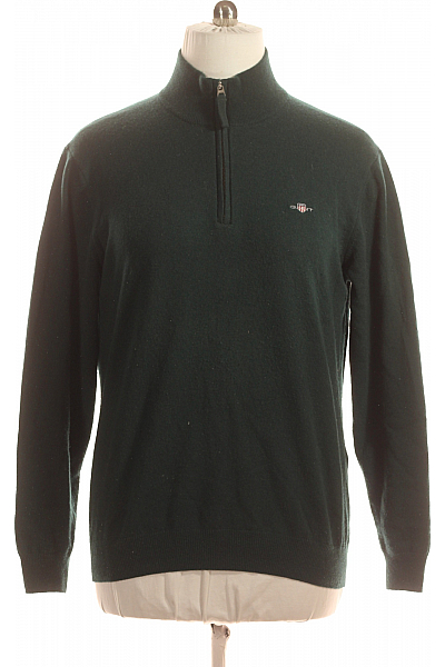 GANT Pánský Rolák Vlněný Zelený Vel. XL