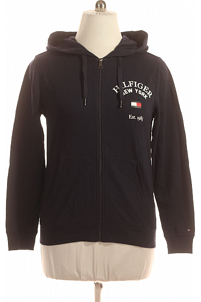 Pánská Mikina Na Zip Modrá TOMMY HILFIGER Vel. M