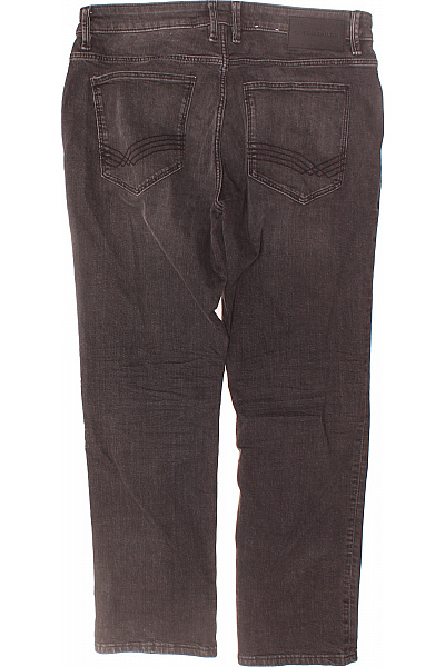 TOM TAILOR Pánské Rovné Džíny Černé Vel. 33/30