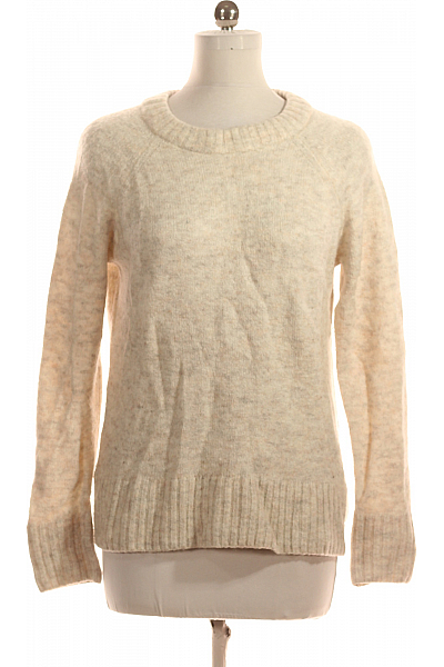 Dámský Svetr Béžový Second Hand Vel. M