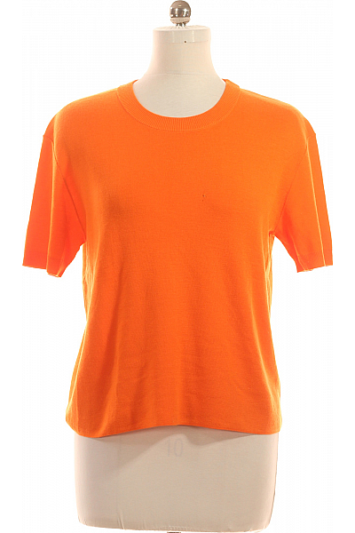 Halenka Vlněná Oranžová Windsor. Second Hand Vel. 40