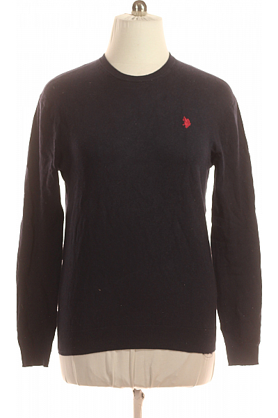 Pánský Pulovr Modrý U.S.POLO ASSN. Vel. L
