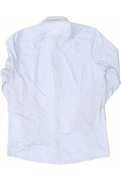 Pánská Košile Modrá OLYMP Vel. 43 | OLYMP | obrázek 2