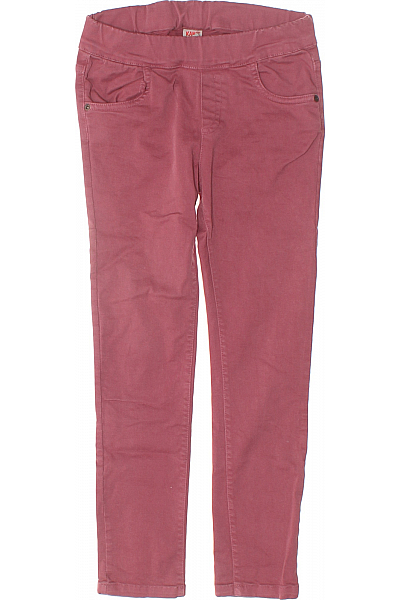 Kanz Dívčí Kalhoty Růžová Second Hand